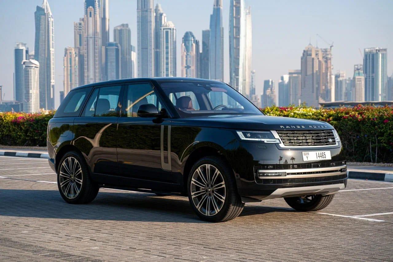 Land Rover Range Rover Vogue HSE V8 Black  2024 Vermietung Dubai