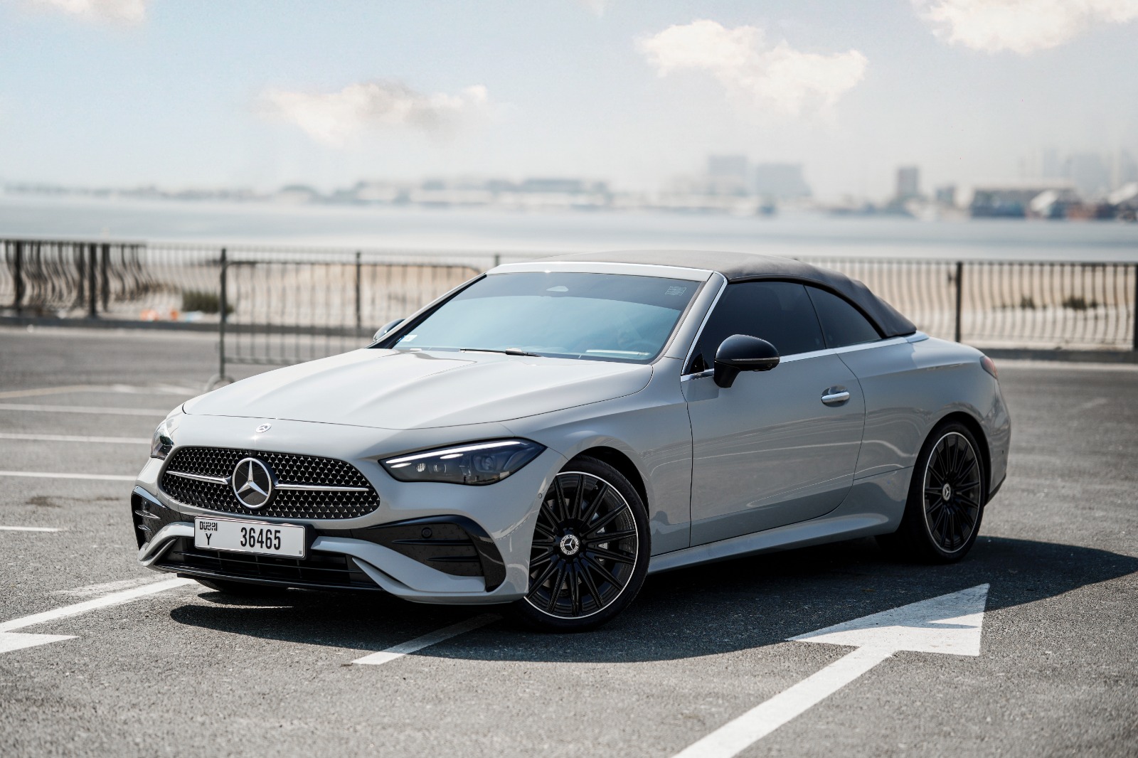 Mercedes Benz CLE 200 AMG Convertible Grey  2024 rental dubai