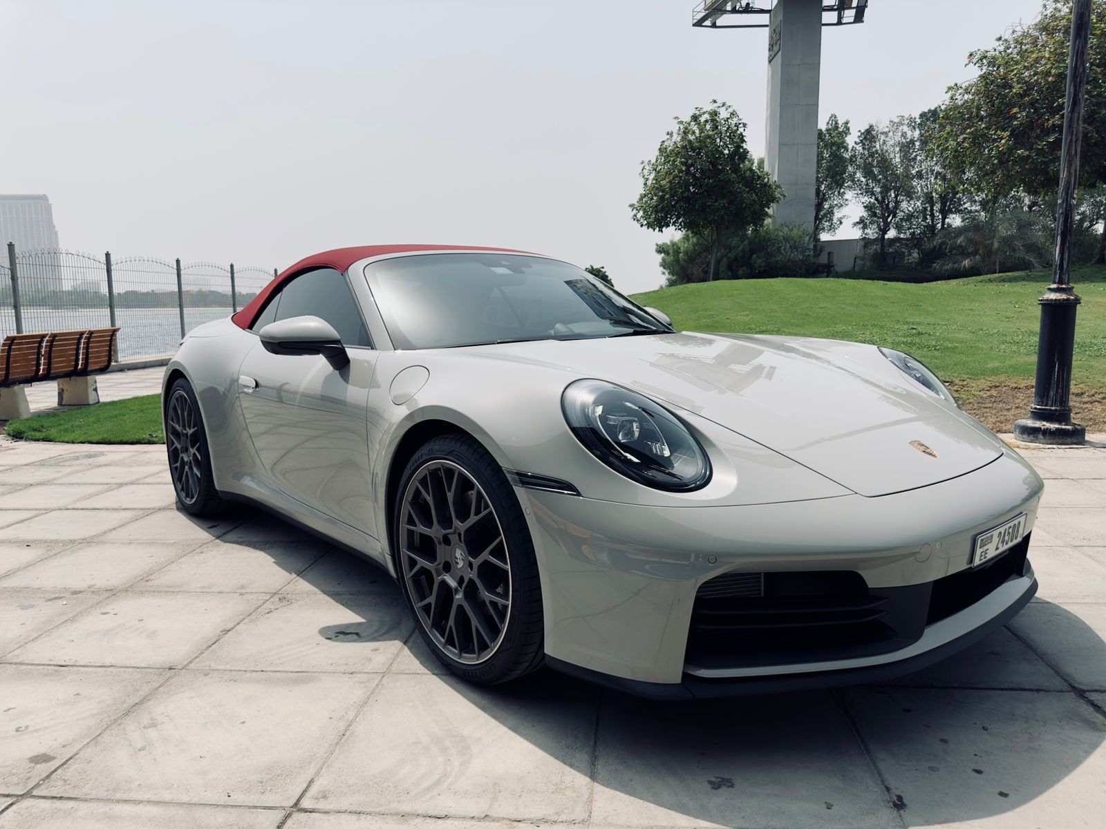 Cheape Porsche 911 Carrera Nardo Grey  2025 rental dubai