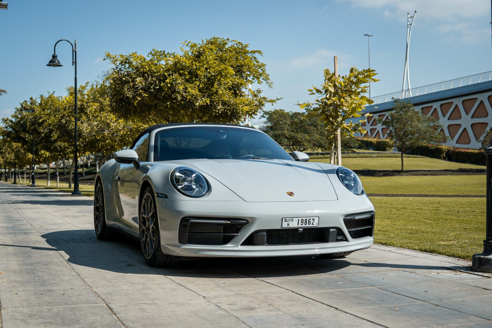 Porsche 911 Carrera Nardo Grey interior Black  2024 rental dubai