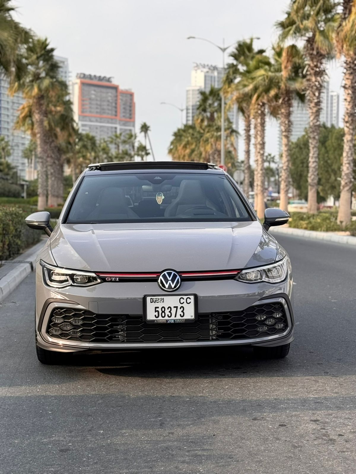 Volkswagen Golf GTI Grey Good Price  2025 rental dubai