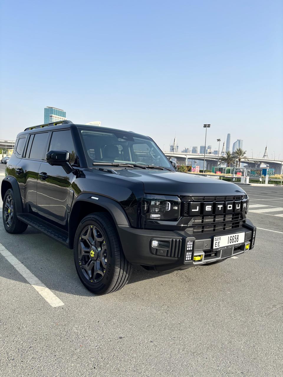 Jetour T2 Hybrid Black GCC Monthly Best Price  2026 rental dubai