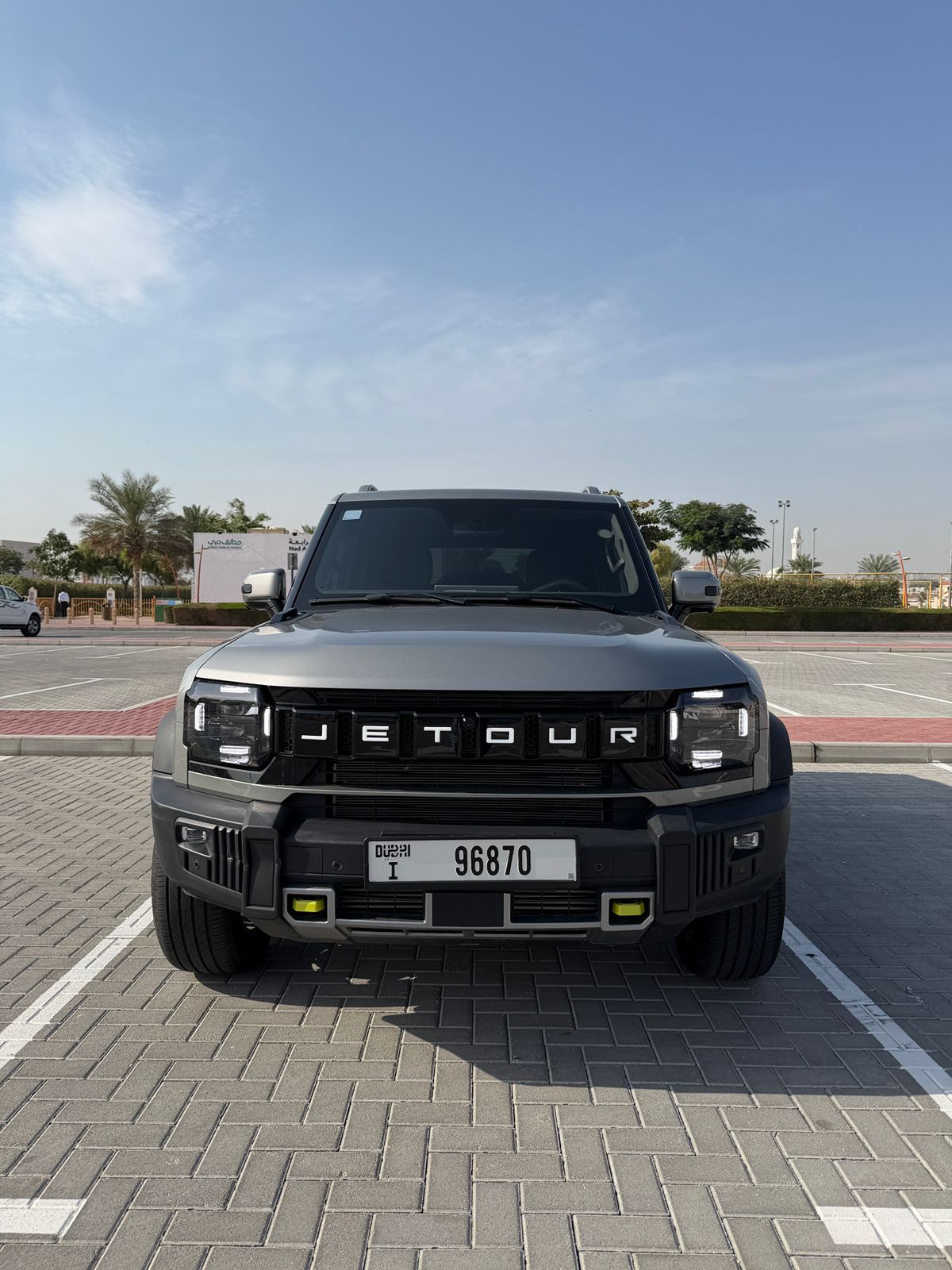 hire Jetour T2 Clean Silver Monthly Best Rate in dubai