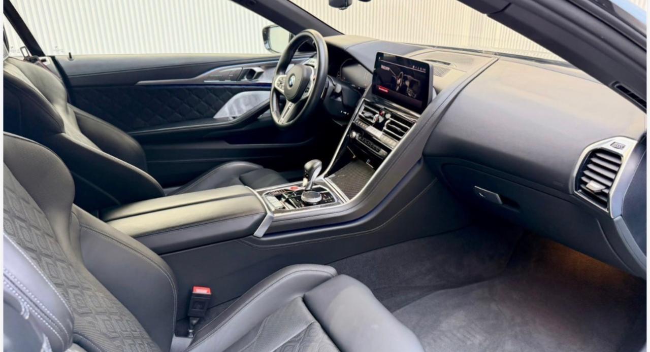 mieten BMW M8 Competition Convertible Gray high-performance  2023 in Dubai