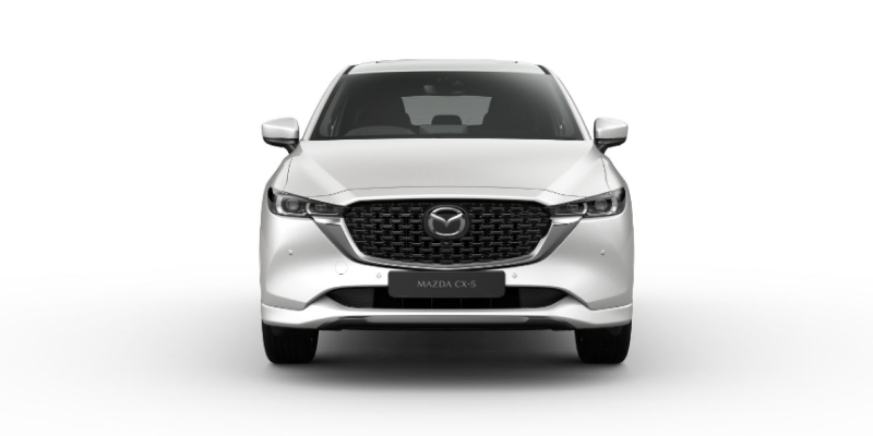 hire MAZDA CX5 WHITE 2025 in dubai