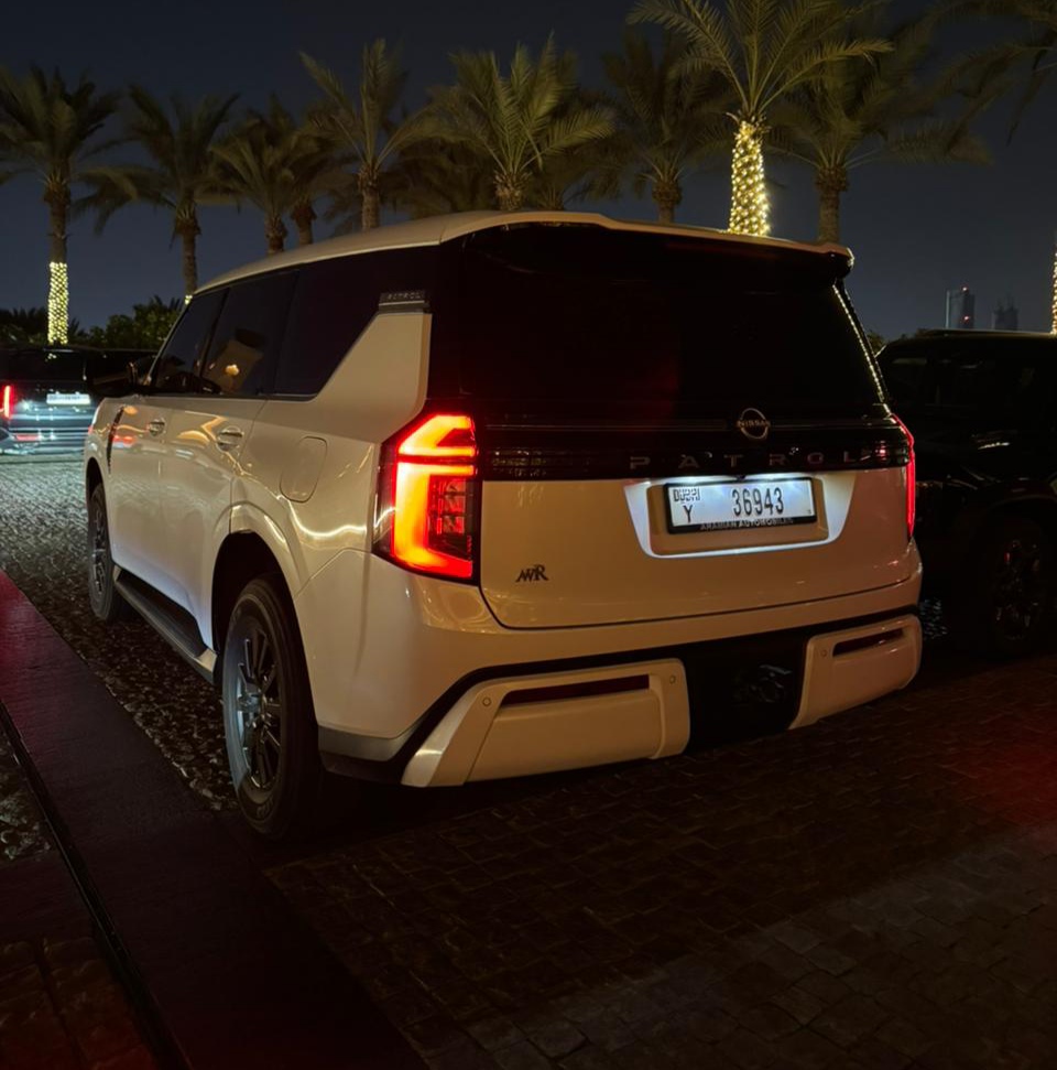 mieten Cheap Nissan Patrol Mid options white  2026 in Dubai